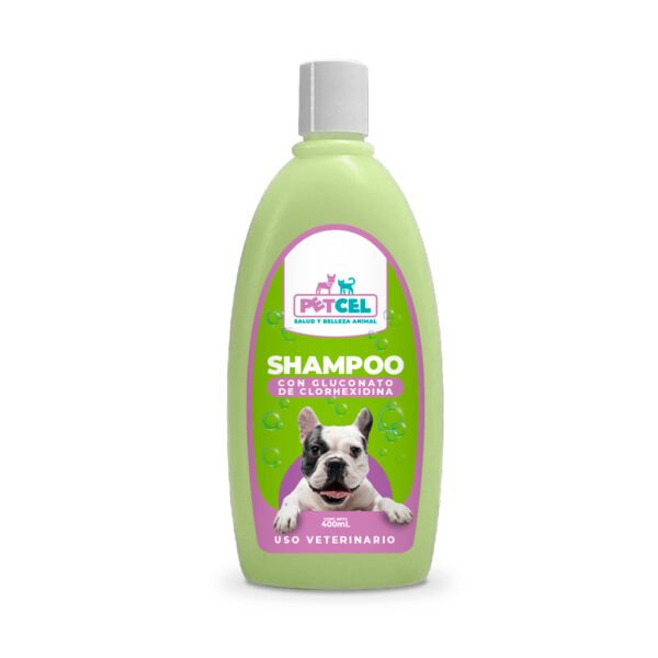 PET CEL Shampoo  con Gluconato de Clorhexidina
